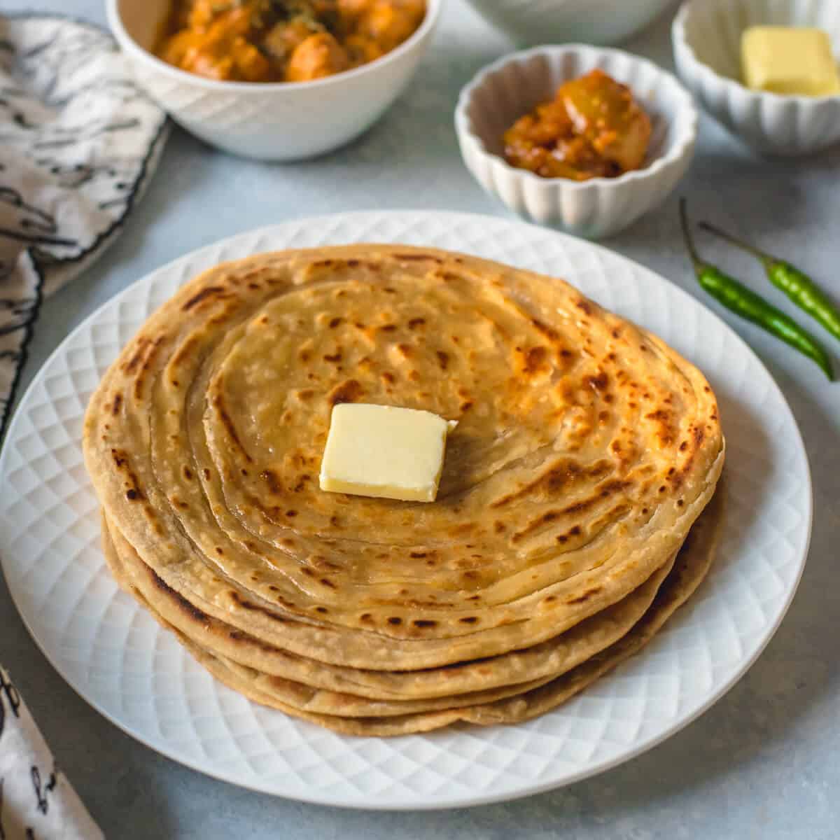 Butter lachha Parantha